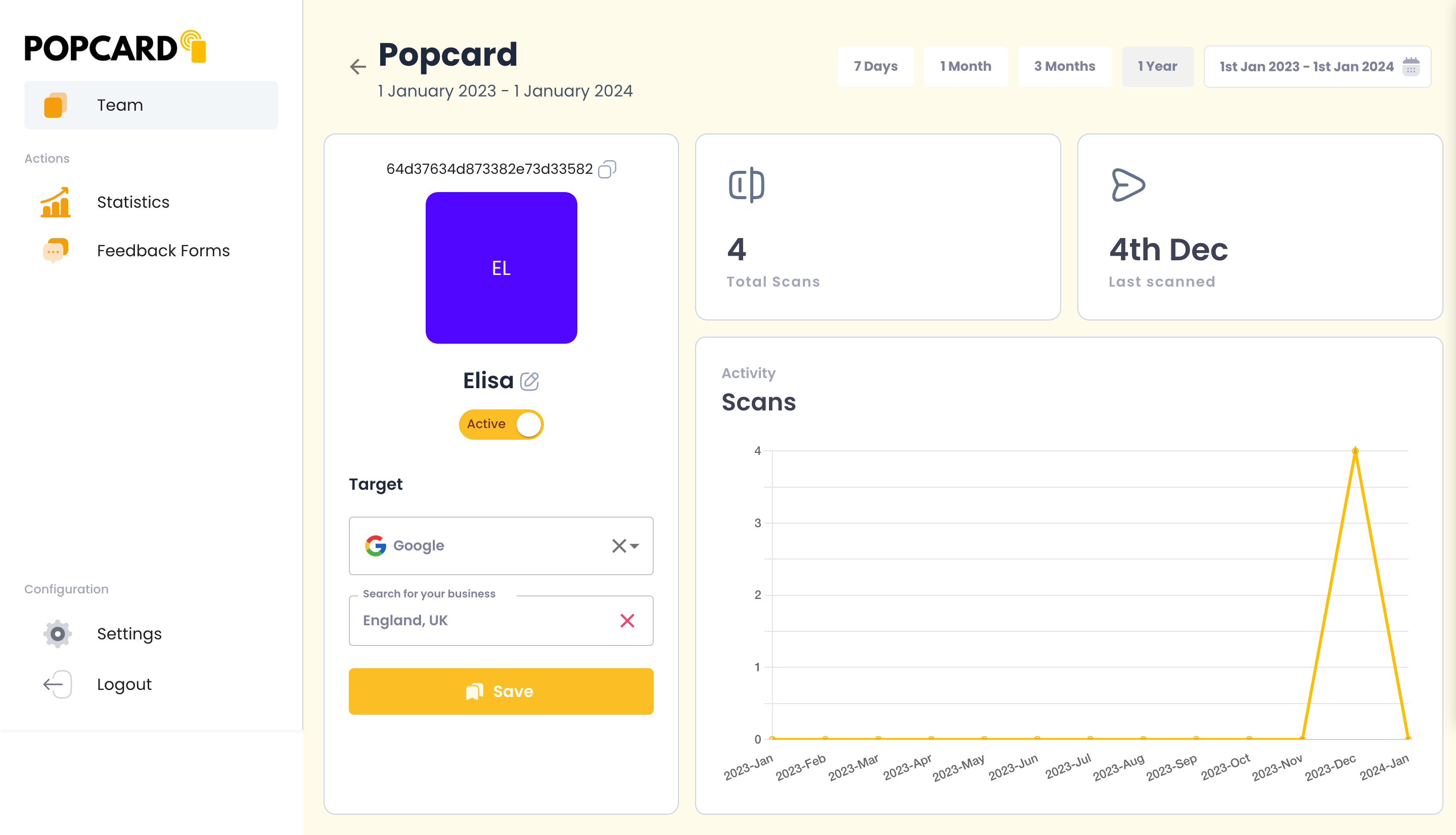 Popcard Customization